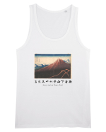 Storm below Mount Fuji (text negru) Maiou Bărbat Runs