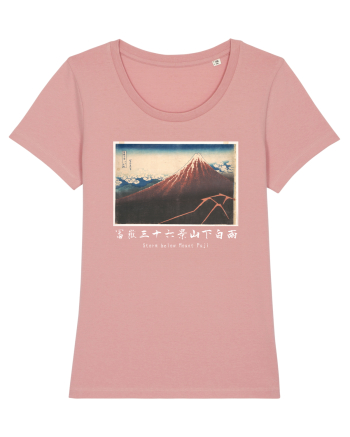 Storm below Mount Fuji (text alb) Canyon Pink