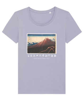 Storm below Mount Fuji (text alb) Lavender