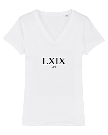 Cifre Romane (LXIX) Nice (negru) White