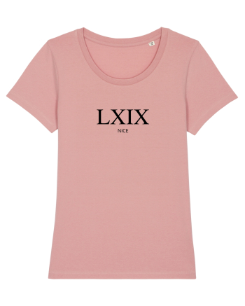 Cifre Romane (LXIX) Nice (negru) Canyon Pink
