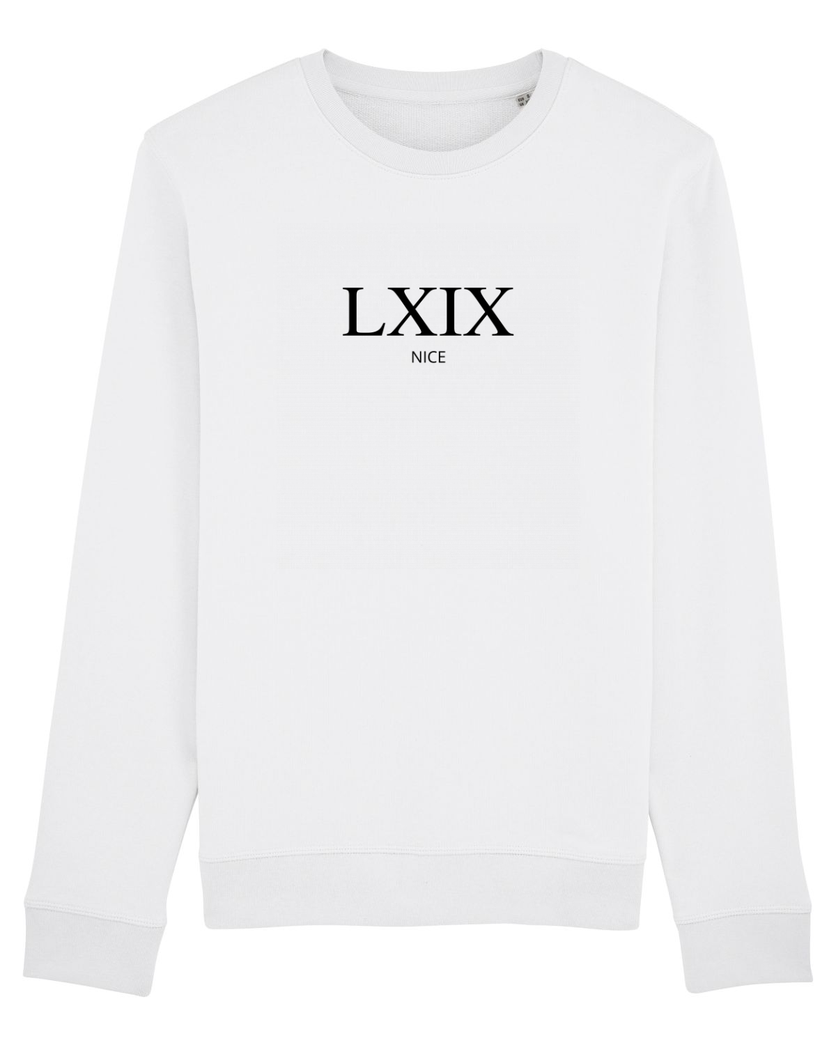 Bluză mânecă lungă Unisex Rise White