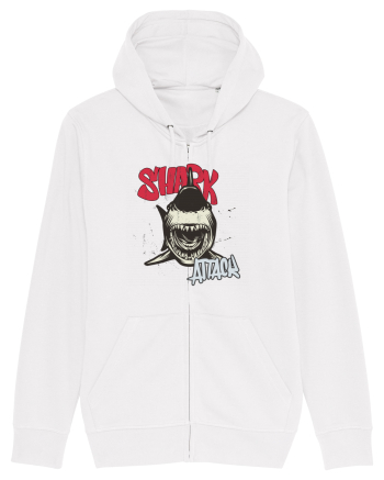 Shark attack White
