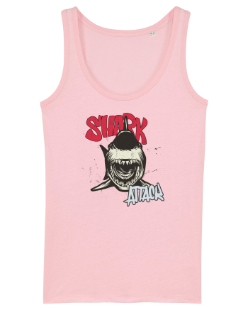 Shark attack Cotton Pink