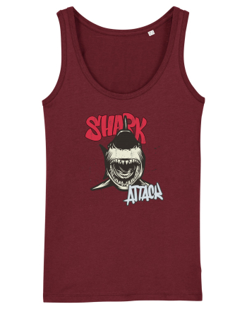 Shark attack Burgundy