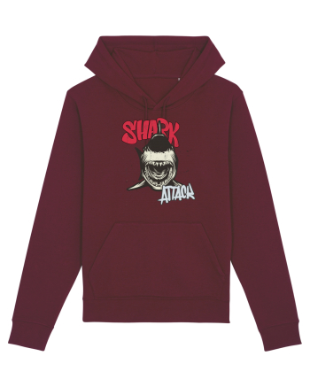 Shark attack Burgundy