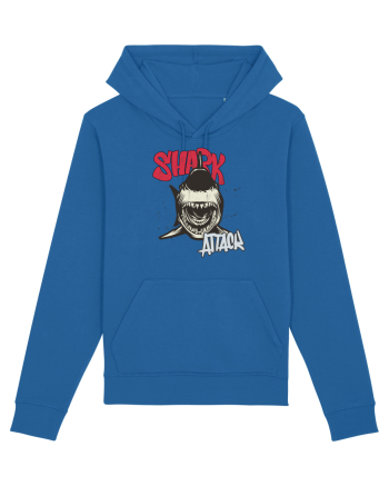 Shark attack Royal Blue
