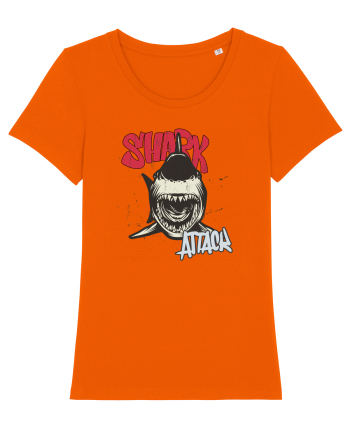 Shark attack Bright Orange
