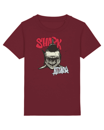 Shark attack Burgundy