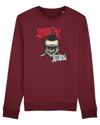 Shark attack Burgundy