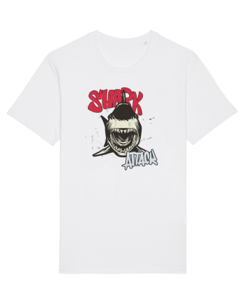 Shark attack White