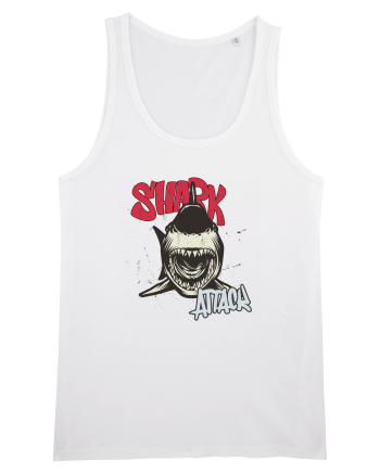Shark attack White