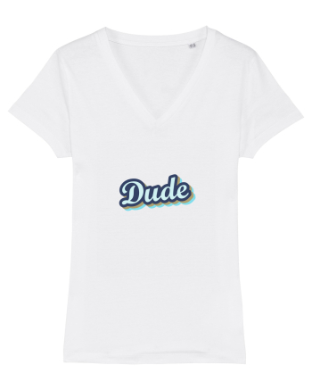 Vintage Dude White