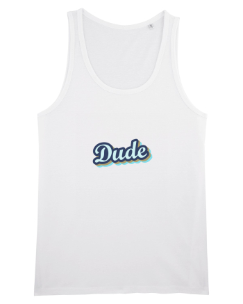 Vintage Dude White