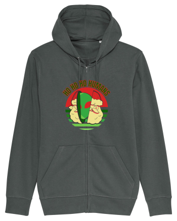 Funny Santa Claus Alien Anthracite