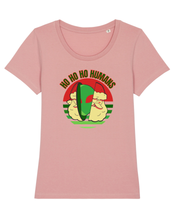 Funny Santa Claus Alien Canyon Pink