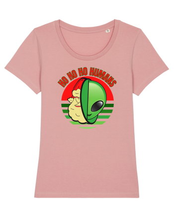 Funny Santa Claus Alien Canyon Pink