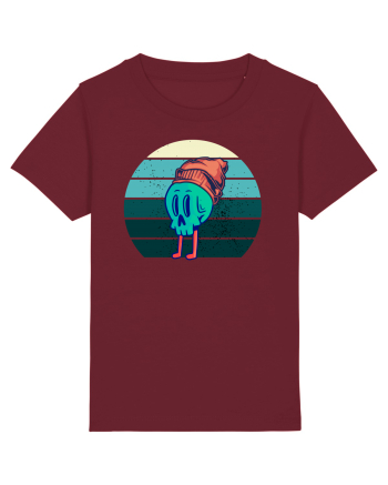 Craniu cu caciula Burgundy