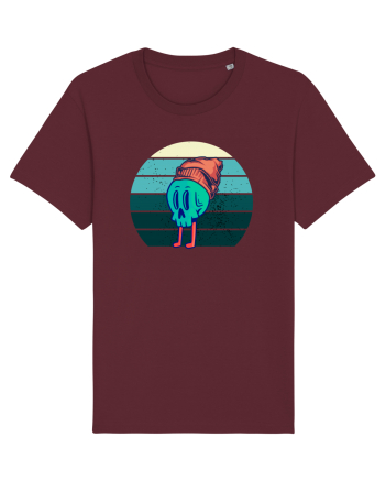 Craniu cu caciula Burgundy