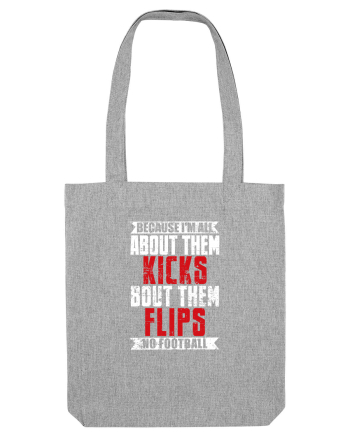 Kicks and Flips Heather Grey