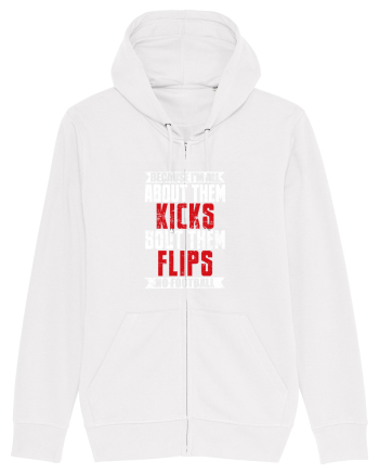 Kicks and Flips White