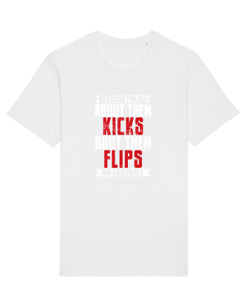 Kicks and Flips White