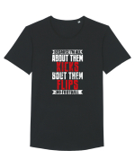 Kicks and Flips Tricou mânecă scurtă guler larg Bărbat Skater