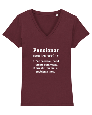 Pensionar Burgundy