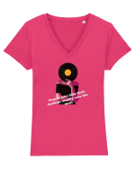 people care Tricou mânecă scurtă guler V Damă Evoker