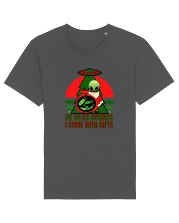 Funny Santa Claus Alien Anthracite