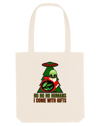 Funny Santa Claus Alien Natural