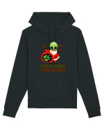 Funny Santa Claus Alien Hanorac Unisex Drummer