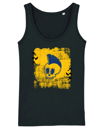 Punk skull Black