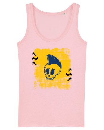 Punk skull Cotton Pink