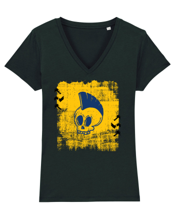 Punk skull Black