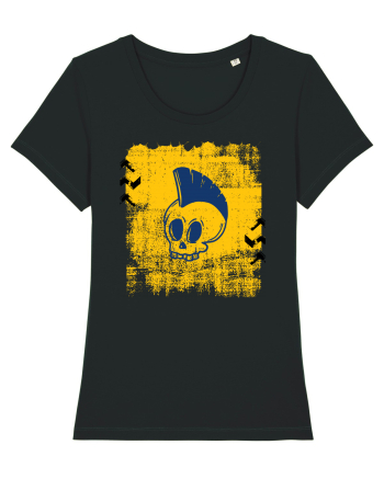 Punk skull Black