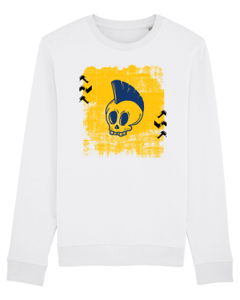 Punk skull White