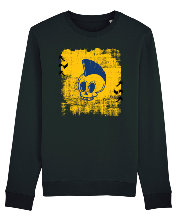 Punk skull Black