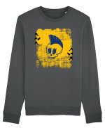 Punk skull Bluză mânecă lungă Unisex Rise