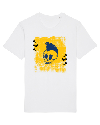 Punk skull White