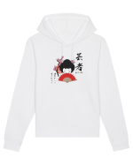 Geisha Kanji și Ilustrație (negru) Hanorac Unisex Drummer