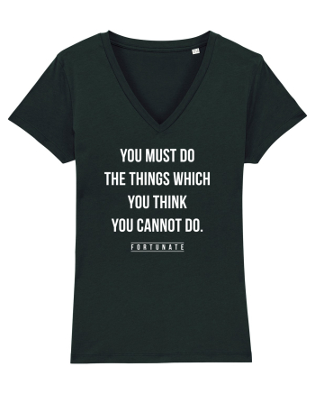 Do the things you think you cannot do Black