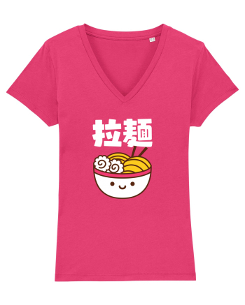 Ramen Bowl Kanji (alb) Raspberry