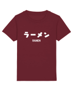 Ramen Katakana (alb) Tricou mânecă scurtă  Copii Mini Creator