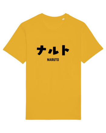 Naruto Katakana (negru) Spectra Yellow