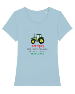 Atentie Discut  Despre Tractoare Tricou mânecă scurtă guler larg fitted Damă Expresser