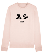 Sushi Katakana (negru) Bluză mânecă lungă Unisex Rise