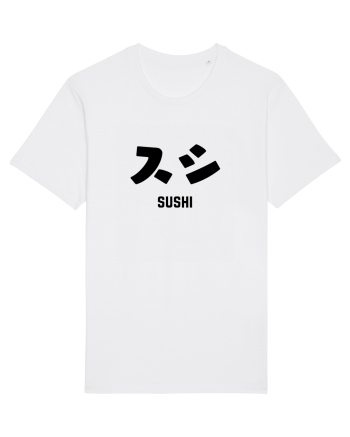 Sushi Katakana (negru) White
