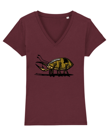 GOLDEN BUG Burgundy