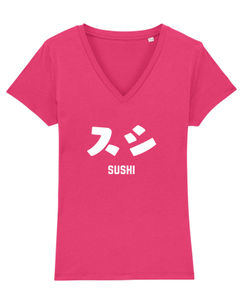Sushi Katakana (alb) Raspberry